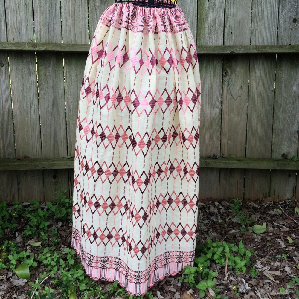 Vintage Handsewn Maxi Skirt
